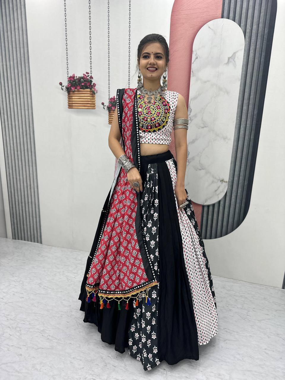 Meera Color Carnival Charm Navratri Special Lehenga Choli