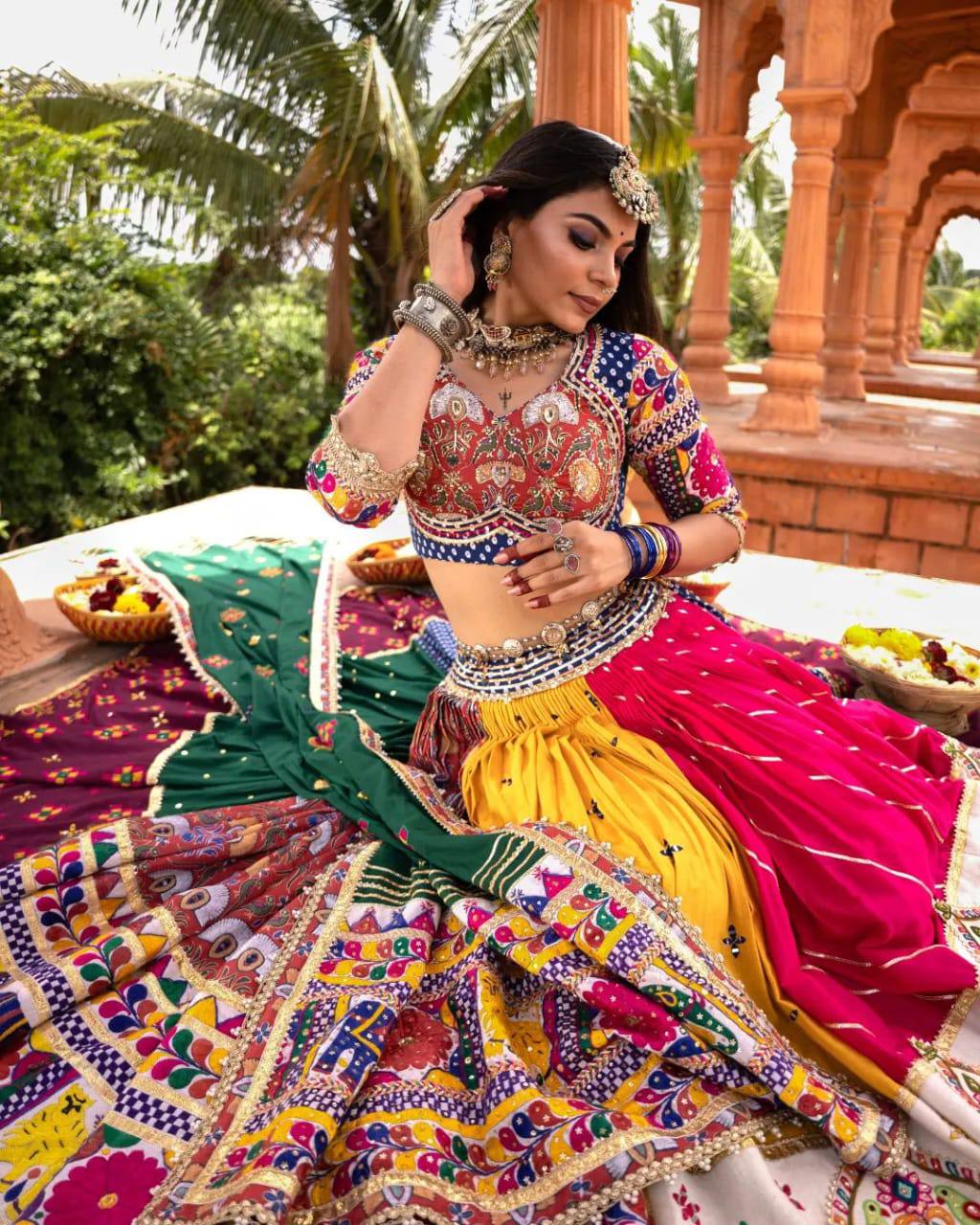 Royal Heritage Navratri Lehenga Set