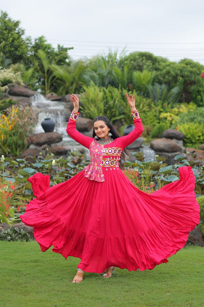 Navrang Fusion Embroidered Anarkali Gown