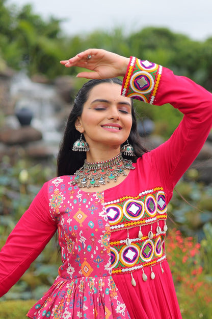 Navrang Fusion Embroidered Anarkali Gown