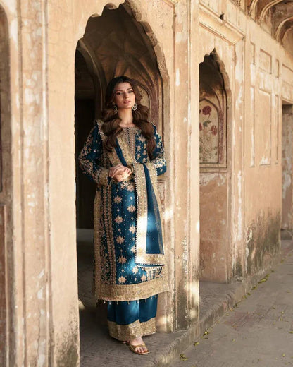A majestic blend of heritage and haute couture Suit Set