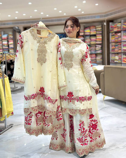 Traditional Ethnic Wear  Festive Wear Salwar Kameez Set