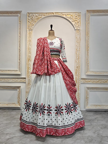 Festival Glow Traditional Beautiful Digital Print Lehenga Choli
