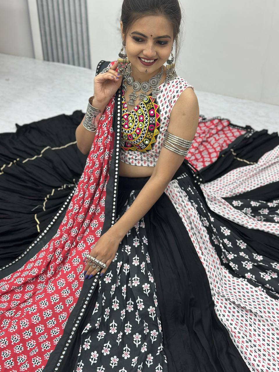 Meera Color Carnival Charm Navratri Special Lehenga Choli