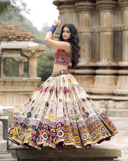 Navrang Leela Traditional Handcrafted Cotton Lehenga Choli