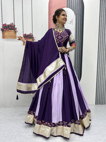 Varnika's Traditional Mirror Work Navratri Lehenga Choli