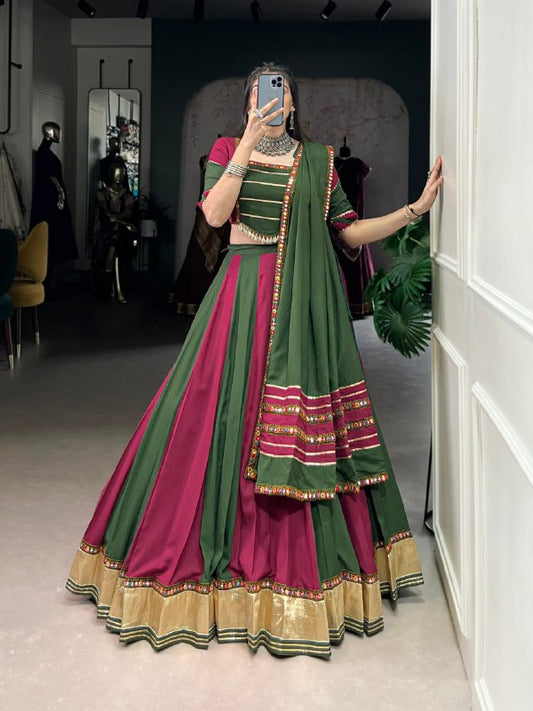 Neelika Mirror Magic Handcrafted Festive Lehenga Choli