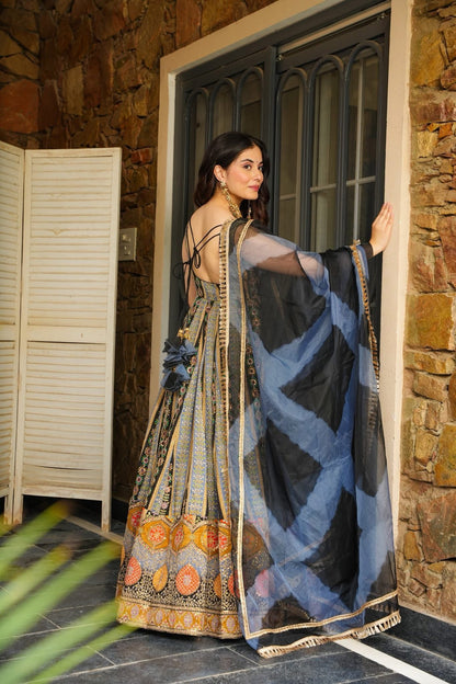 Heer Haveli Maxi Set