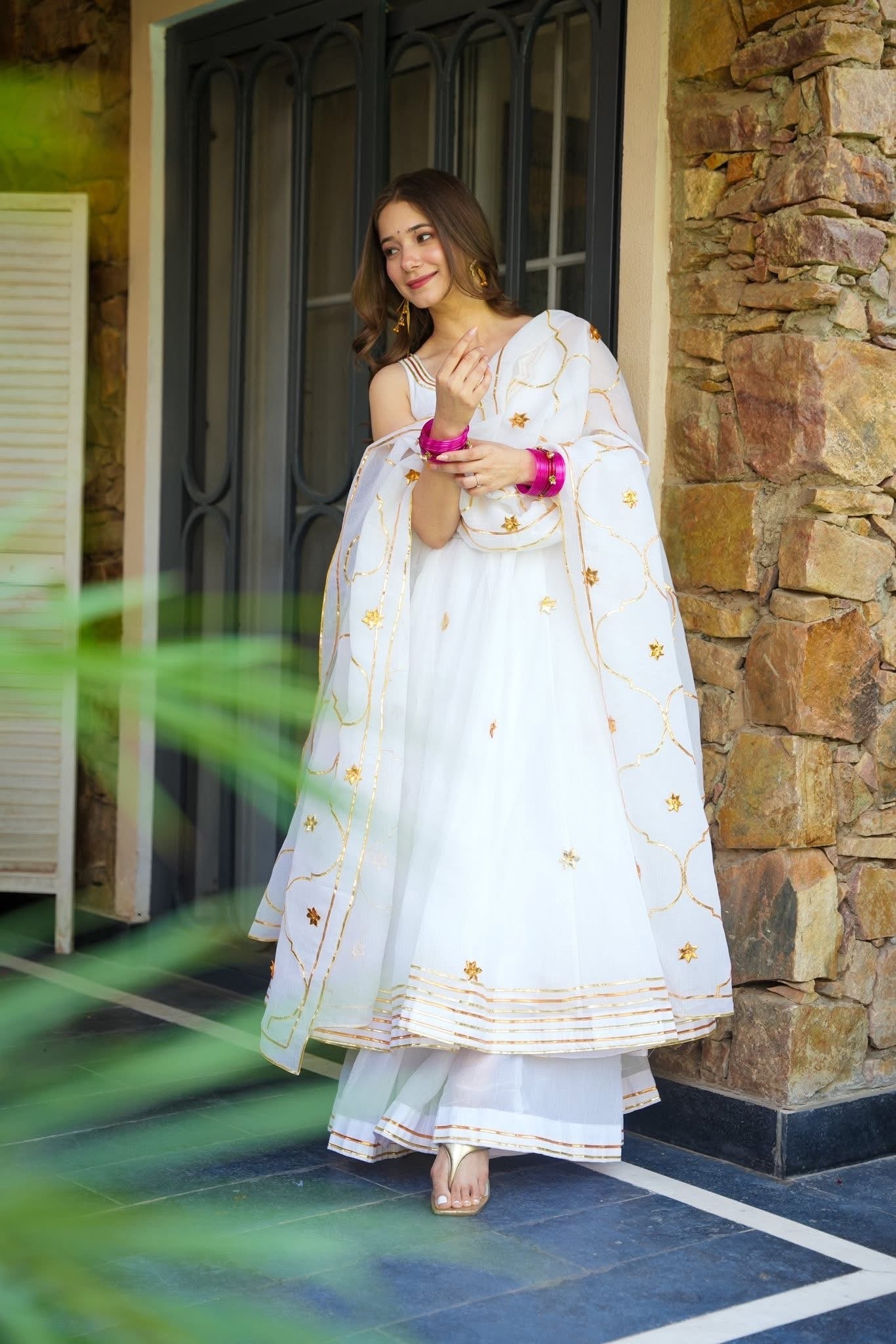 Shubhra Glint Kurta Set