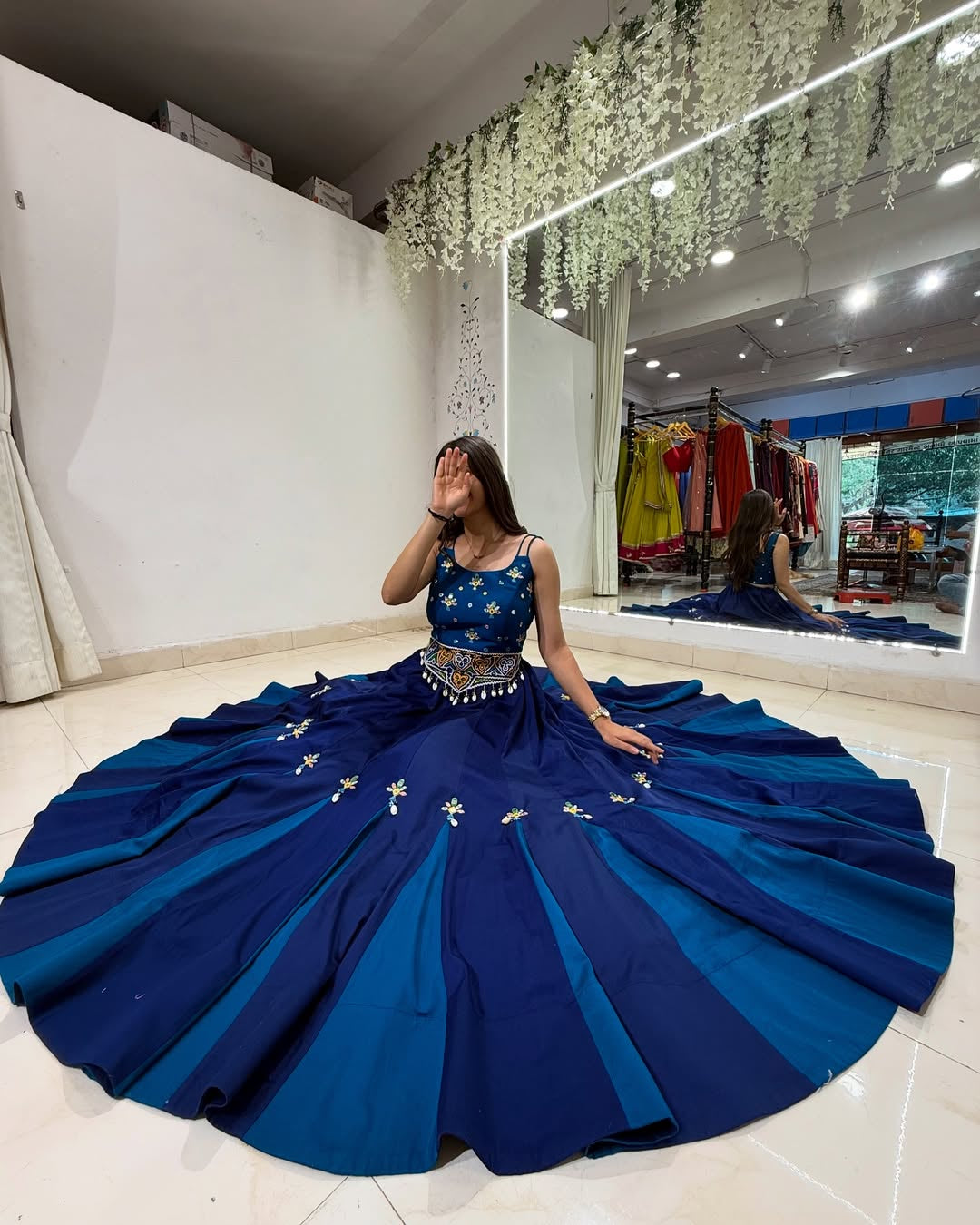 Authentic Kutchi work Navratri Lehenga Choli