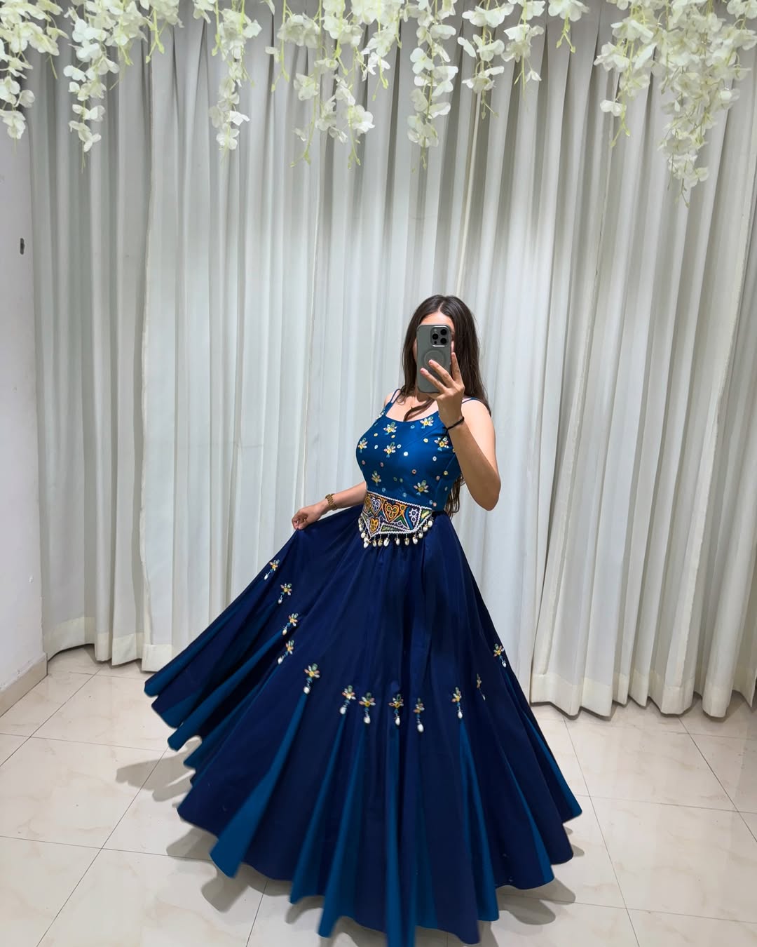 Authentic Kutchi work Navratri Lehenga Choli