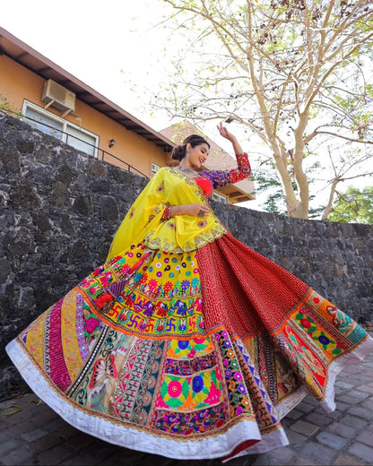 Prisha Navratri Night Classy Wearing Lehenga Choli