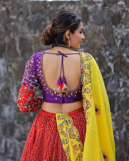 Prisha Navratri Night Classy Wearing Lehenga Choli