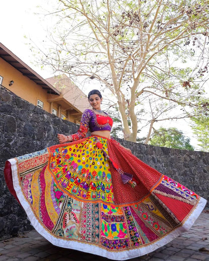 Prisha Navratri Night Classy Wearing Lehenga Choli