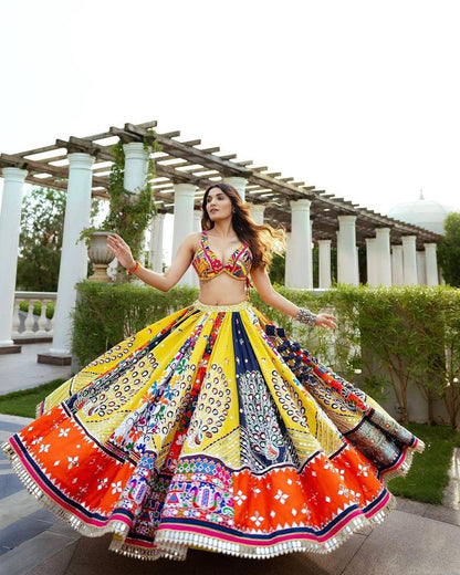 A Discover Elegant Navratri Lehenga Cholis for Every Celebration