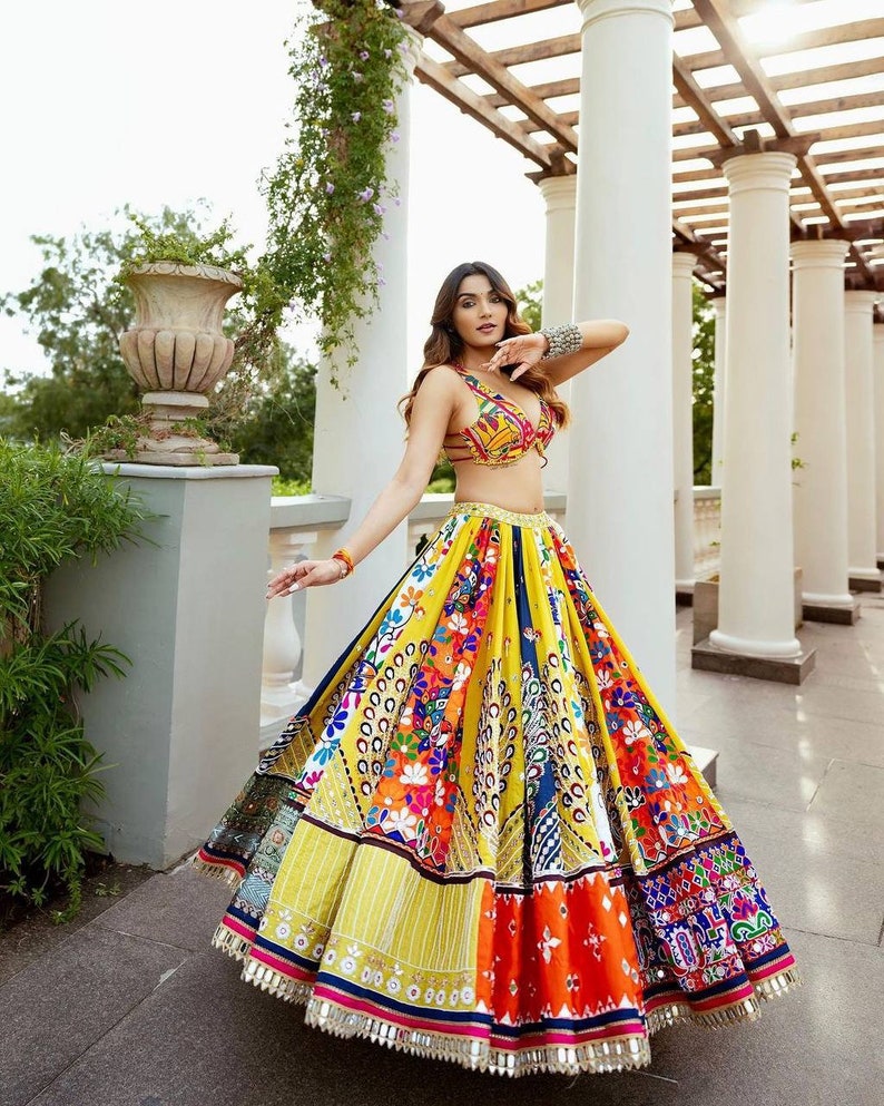 A Discover Elegant Navratri Lehenga Cholis for Every Celebration