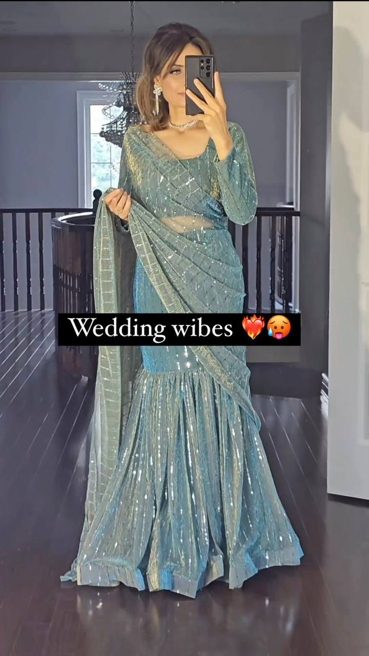 Drape Your Dreams with Gorgeous Lehenga Sarees