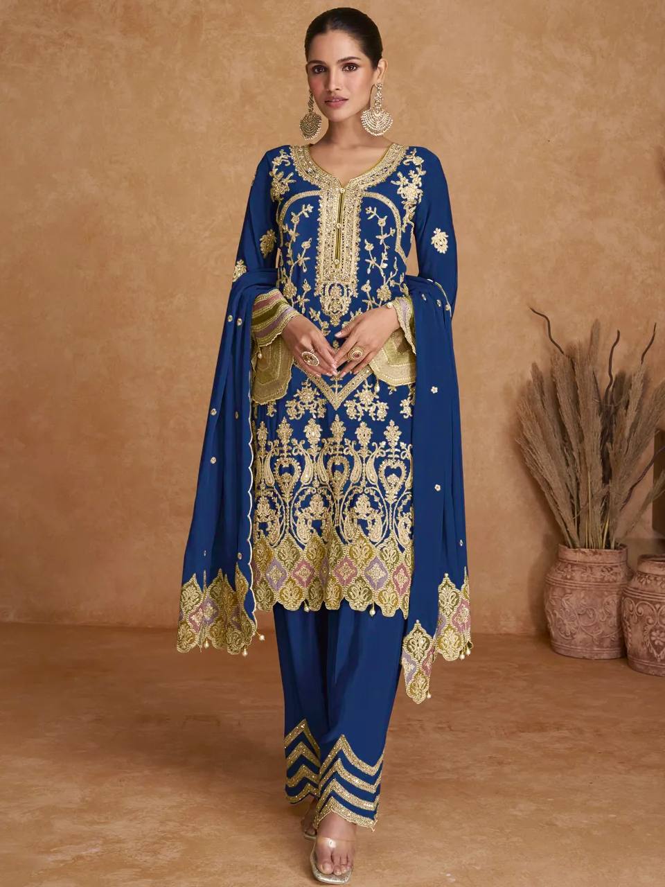 Mehrunissa Velvet Sharara A Regal Touch of Luxury