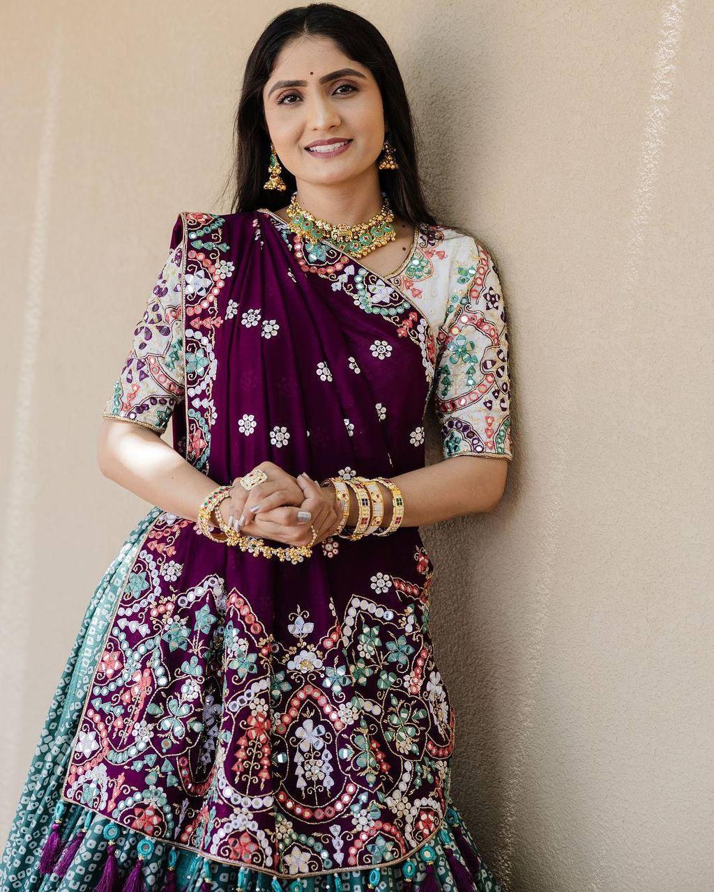 Aarohi Adaa Grace in Every Twirl Lahenga Choli