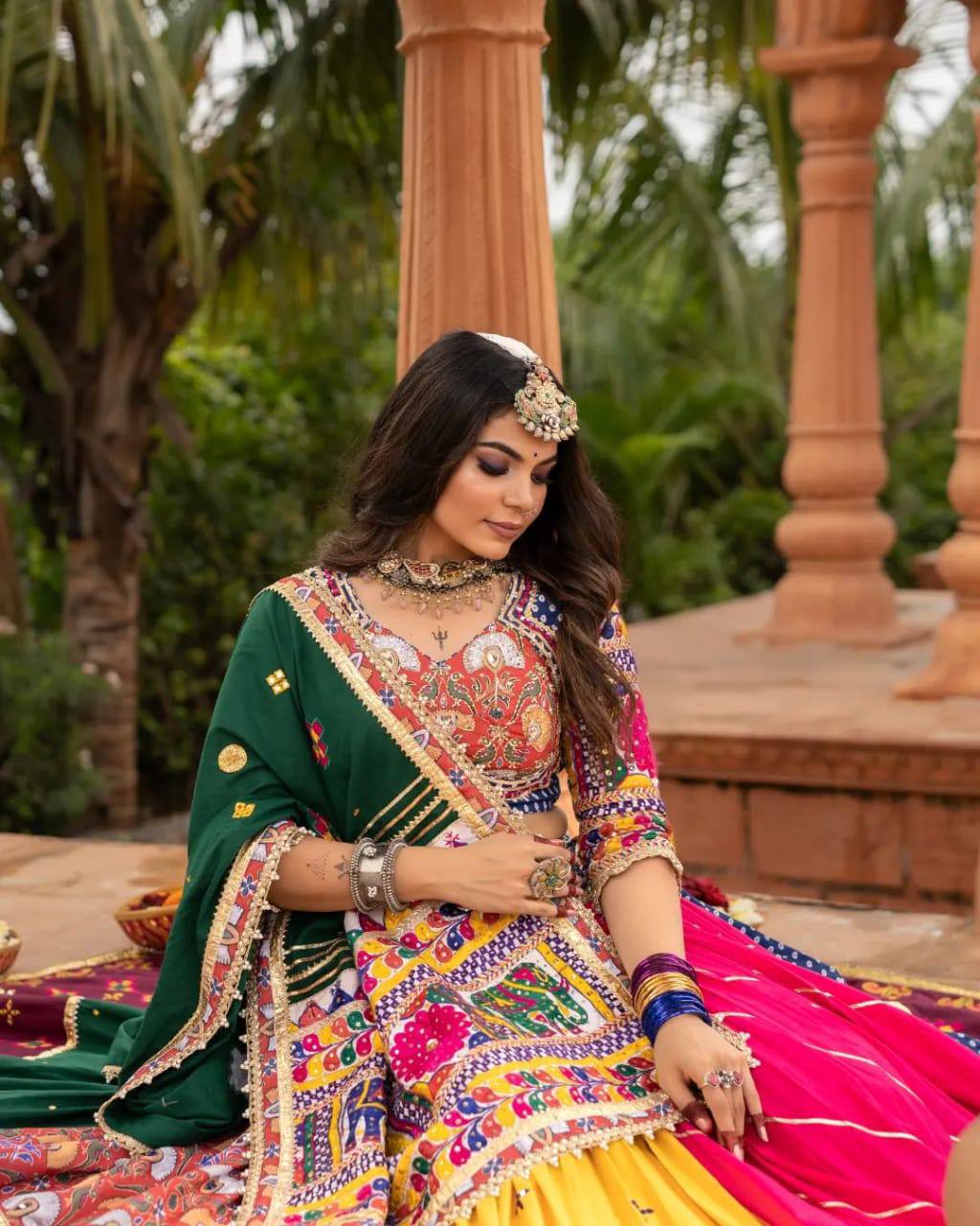 Royal Heritage Navratri Lehenga Set
