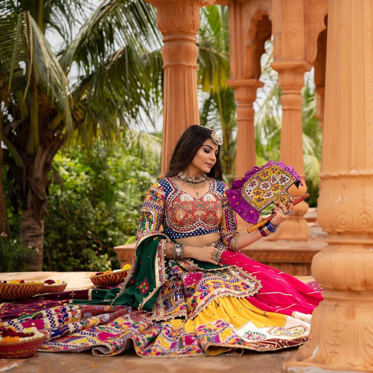 Royal Heritage Navratri Lehenga Set