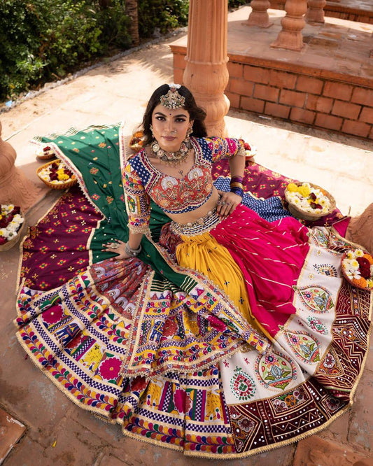 Royal Heritage Navratri Lehenga Set