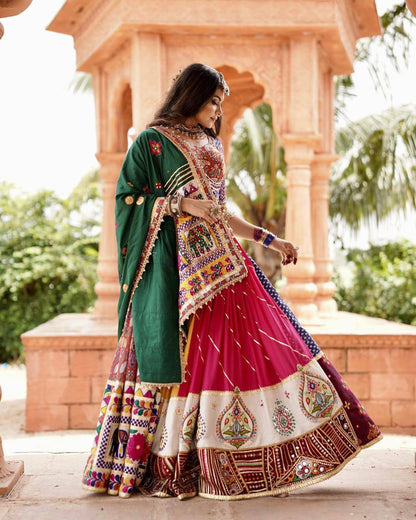 Royal Heritage Navratri Lehenga Set