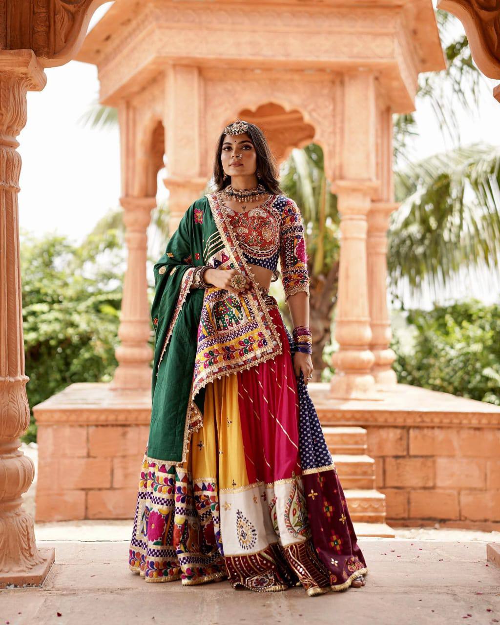 Royal Heritage Navratri Lehenga Set