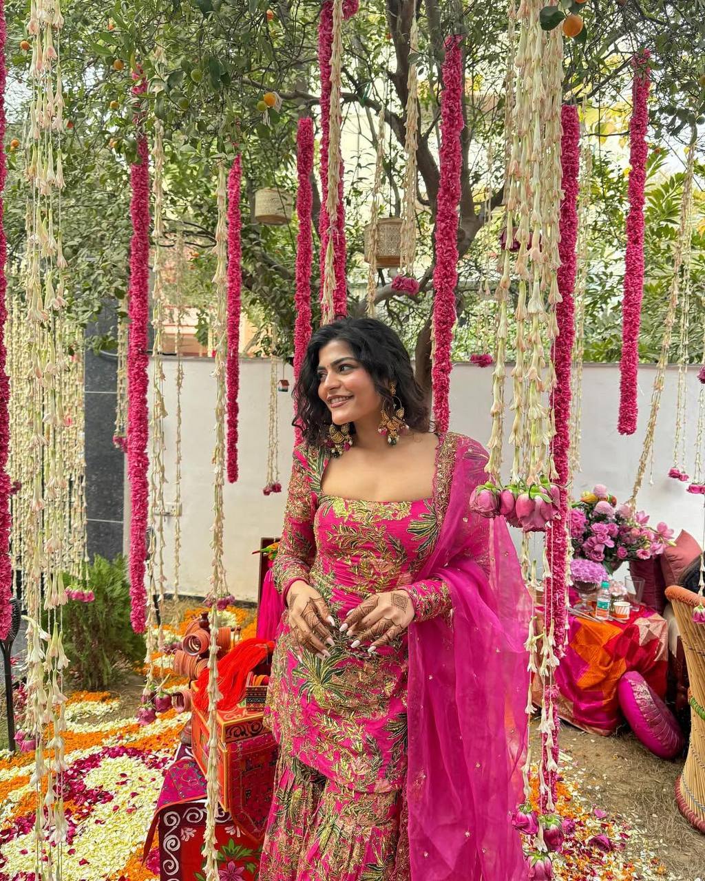 Kritika In Our Jungle Print Gharara Set