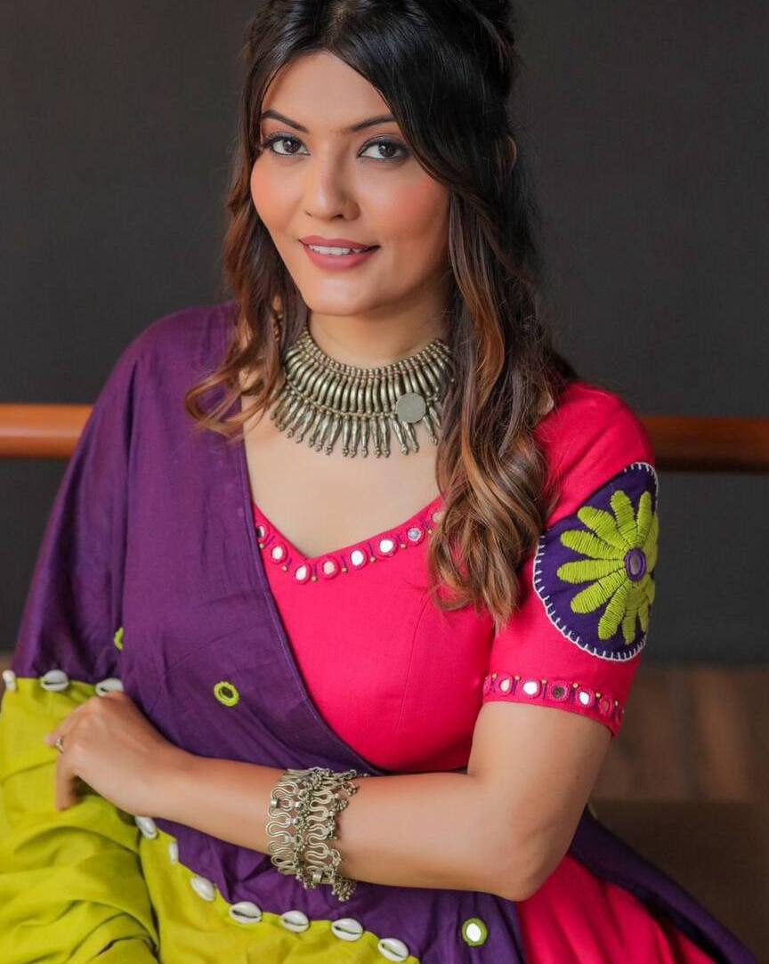 Festival Muse Pink & Purple Traditional Lehenga Choli