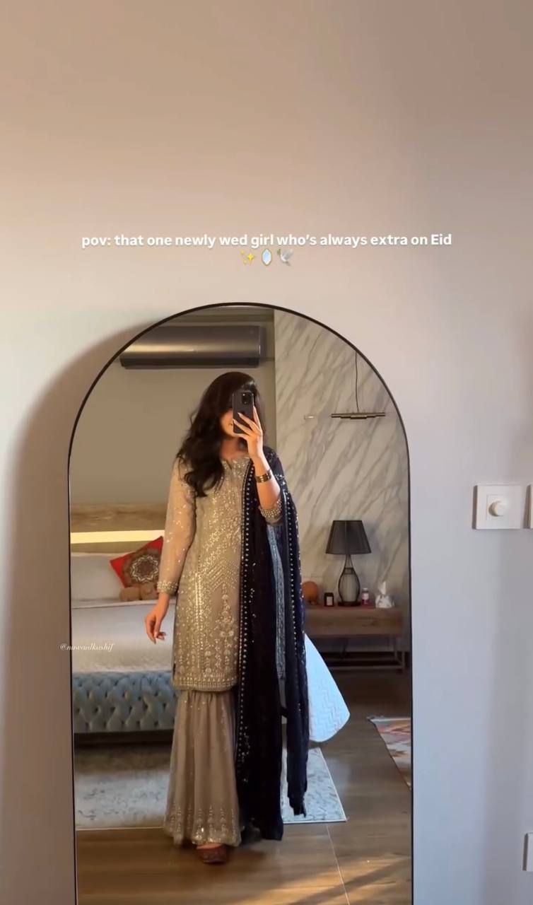 Nazakat Royale Sharara Suit Set