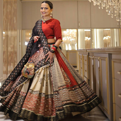 Rhea Raas Dance of Devotion Lahenga Choli