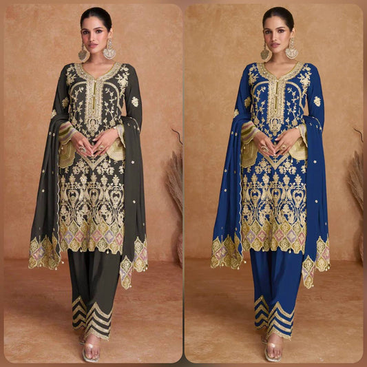 Mehrunissa Velvet Sharara A Regal Touch of Luxury