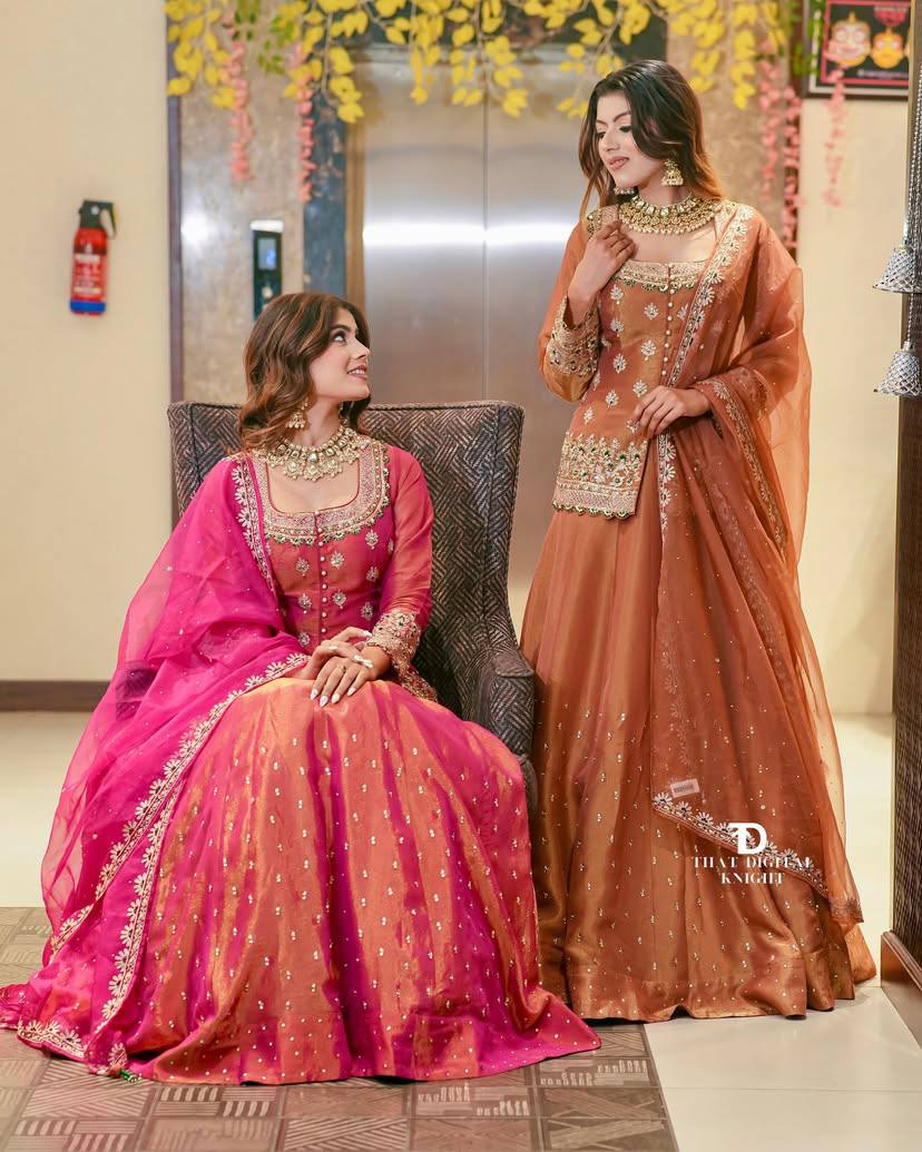 Ziyaan Zest A Glittering Affair in Handcrafted Gharara