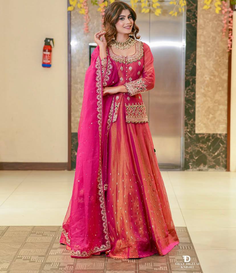 Ziyaan Zest A Glittering Affair in Handcrafted Gharara