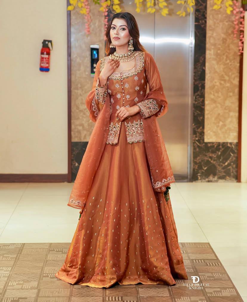 Ziyaan Zest A Glittering Affair in Handcrafted Gharara