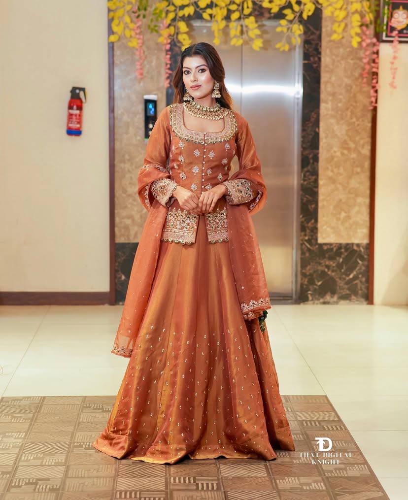 Ziyaan Zest A Glittering Affair in Handcrafted Gharara