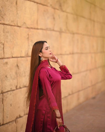 Designer Premium French Crape Salwar Suits