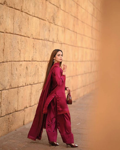 Designer Premium French Crape Salwar Suits