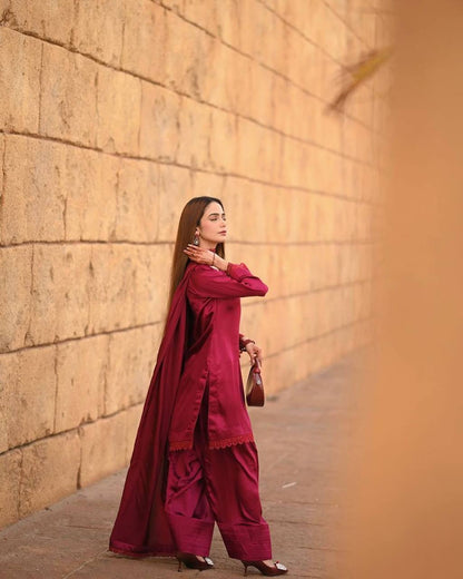 Designer Premium French Crape Salwar Suits