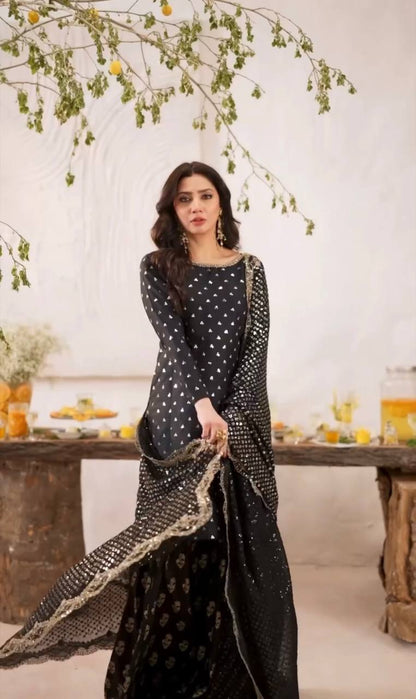 Black Elegance Tradition Meets Georgette Sharara