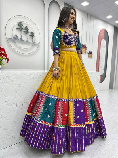 Ruhani Navratri Special Pure Cotton Lehenga Choli