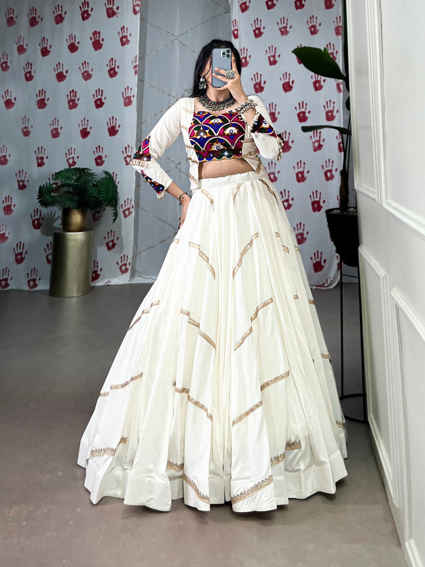 Graceful Glamorous  And Rooted In Culture —The Perfect Pick For Garba Night Lehenga Choli