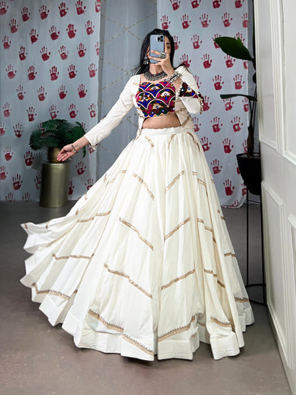 Graceful Glamorous  And Rooted In Culture —The Perfect Pick For Garba Night Lehenga Choli