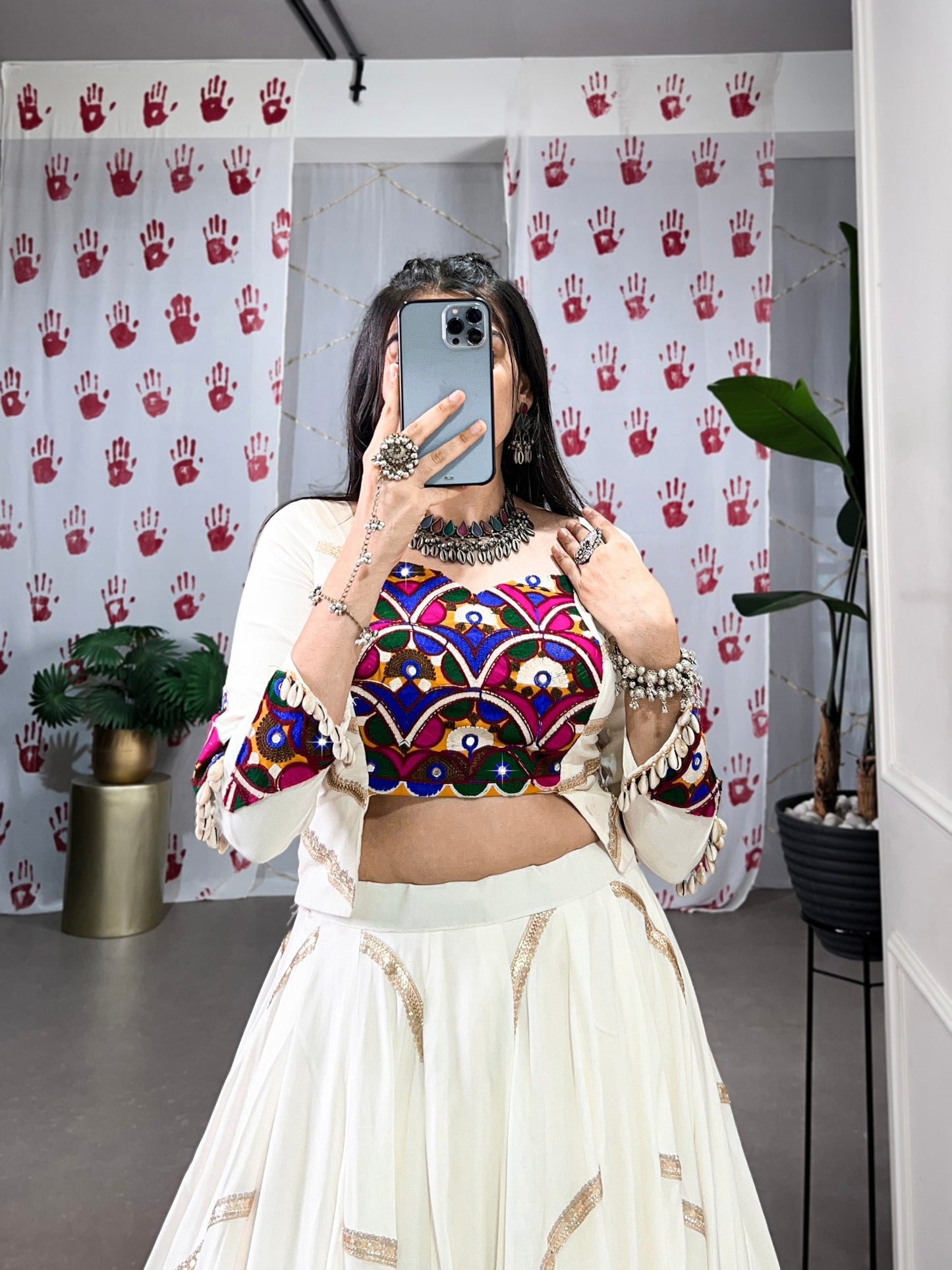 Graceful Glamorous  And Rooted In Culture —The Perfect Pick For Garba Night Lehenga Choli