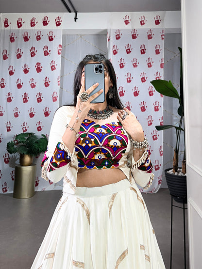 Graceful Glamorous  And Rooted In Culture —The Perfect Pick For Garba Night Lehenga Choli